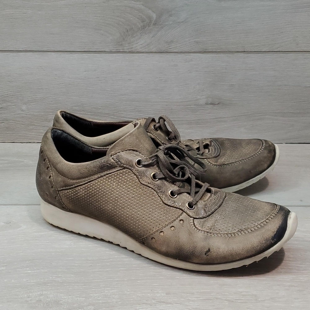 Roan by Bed Stu Distressed Leather Womens Sneakers shoes sz 8.5